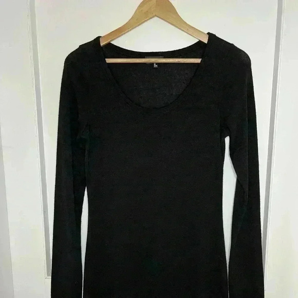 Women’s Wilfred Free Black Midi Dress in  Knit Size M - Picture 4 of 8